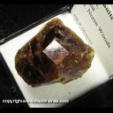 Mineral Specimen: Vesuvianite from Hubei, China, Ex. Norm Woods Mineral Specimen: Vesuvianite from Hubei, China, Ex. Norm Woods