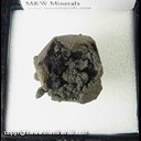 Mineral Specimen: Pyrite "shell" with Marcasite from location unknown, Ex. Norm Woods Mineral Specimen: Pyrite "shell" with Marcasite from location unknown, Ex. Norm Woods