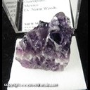 Mineral Specimen: Amethyst variety: Phantom from Guanajuato, Guanajuato, Mexico, Ex. Norm Woods Mineral Specimen: Amethyst variety: Phantom from Guanajuato, Guanajuato, Mexico, Ex. Norm Woods