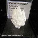Mineral Specimen: Calcite "Pineapple" from Knoxville, Marion Co., Iowa, Ex. Norm Woods