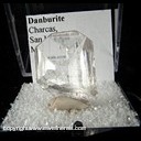 Mineral Specimen: Danburite from Charcas, San Luis Potosi, Mexico Mineral Specimen: Danburite from Charcas, San Luis Potosi, Mexico