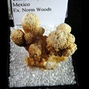 Mineral Specimen: Aragonite from Chihuahua, Mexico, Ex. Norm Woods Mineral Specimen: Aragonite from Chihuahua, Mexico, Ex. Norm Woods