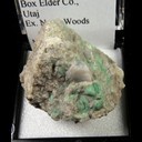 Mineral Specimen: Variscite from Lucin, Box Elder Co., Utah Ex. Norm Woods