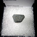 Mineral Specimen: Benitoite from Gem Mine, San Benito County, California