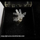 Mineral Specimen: Stilbite from India (micro box 22 x 22 mm)