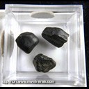 Mineral Specimen: Gahnite from Kunaballi Creek, Mazarini River, Guyana, Pre 1966, Ex. S. Pullman
