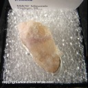 Mineral Specimen: Pollucite from Bennet Quarry, Oxford Co., Maine Mineral Specimen: Pollucite from Bennet Quarry, Oxford Co., Maine