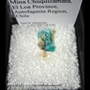 Mineral Specimen: Krohnkite from Mina Chuquicamata, El Loa Province, Antofagasta Region, Chile Mineral Specimen: Krohnkite from Mina Chuquicamata, El Loa Province, Antofagasta Region, Chile