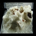 Mineral Specimen: Spessartine Garnet, Albite from Navegadora Mine, Conselheiro Pena, Minas Gerais, Brazil Mineral Specimen: Spessartine Garnet, Albite from Navegadora Mine, Conselheiro Pena, Minas Gerais, Brazil