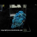 Minerals Specimen: Carbonatecyantrichite from Widowmaker Mine, White Canyon, San Juan Co., Utah