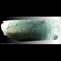 Mineral Specimen: Aquamarine from Erongo Mountain, Erongo Region, Namibia