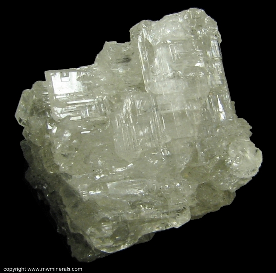 Mineral Specimen: Cerussite Reticulated Twins from Tsumeb, Namibia