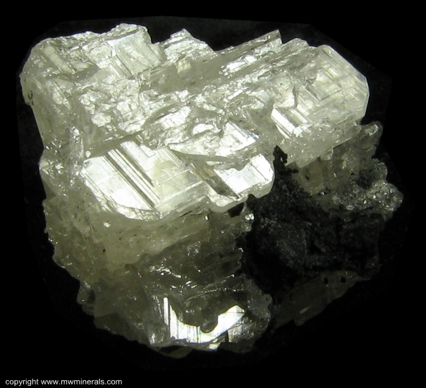 Mineral Specimen: Cerussite Reticulated Twins from Tsumeb, Namibia