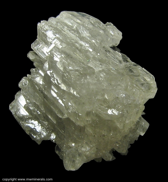 Mineral Specimen: Cerussite Reticulated Twins from Tsumeb, Namibia