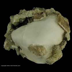 Minerals Specimen: Datolite and Prehnite from Copper Falls Mine, Copper Falls, near Eagle Harbor, Keweenaw County, Michigan, USA Minerals Specimen: Datolite and Prehnite from Copper Falls Mine, Copper Falls, near Eagle Harbor, Keweenaw County, Michigan, USA