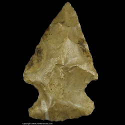 Minerals Specimen: Chert Arrowhead from Near Lake City, Missaukee County, Michigan, USA Minerals Specimen: Chert Arrowhead from Near Lake City, Missaukee County, Michigan, USA