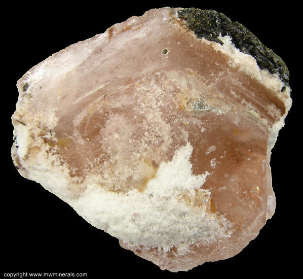 Mineral Specimen: Morganite from Urucum Mine, Galileia, Minas Gerais, Brazil