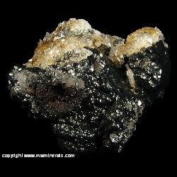 Minerals Specimen: Selenite on Goethite from Mina Ojuela, Mapimi, Durango, Mexico Minerals Specimen: Selenite on Goethite from Mina Ojuela, Mapimi, Durango, Mexico