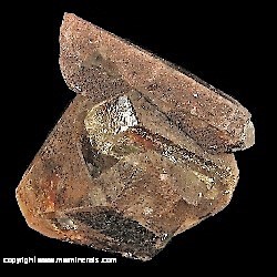 Minerals Specimen: Penetration Twinned Dolomite, Quartz and Hematite from Brumado, Bahia, Brazil