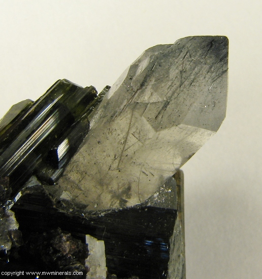 Mineral Specimen: Tourmaline, Quartz, Lepidolite, Albite and Fluorapatite from Pederneira Mine, Sao Jose da Safira, Minas Gerais, Brazil
