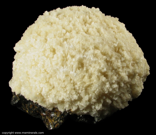 Mineral Specimen: Barite Ball from Elmwood mine, Carthage, Smith County, Tennessee