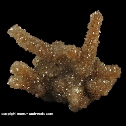 Minerals Specimen: Quartz Stalactical Gowth from Irai, Rio Grande do Sul, Brazil Minerals Specimen: Quartz Stalactical Gowth from Irai, Rio Grande do Sul, Brazil