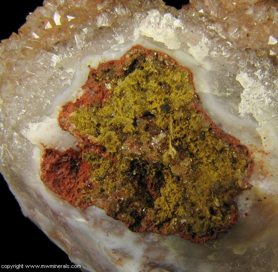 Mineral Specimen: Quartz  Stalactical Gowth from Irai, Rio Grande do Sul, Brazil
