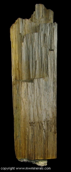 Mineral Specimen: Golden Goethtie from Marquette County, Michigan, USA