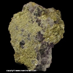 Minerals Specimen: Fluorite and Muscovite from McAfee Cliams, White Mountains, Inyo County, California Minerals Specimen: Fluorite and Muscovite from McAfee Cliams, White Mountains, Inyo County, California