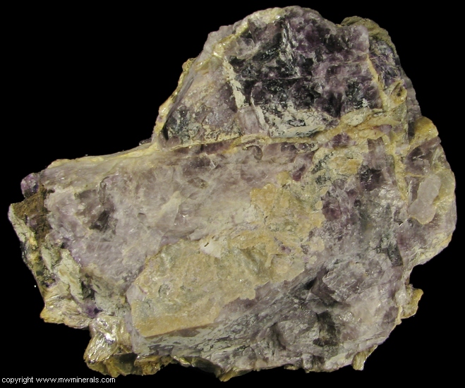Mineral Specimen: Fluorite and Muscovite from McAfee Cliams, White Mountains, Inyo County, California