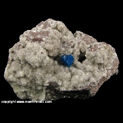 Minerals Specimen: Cavansite on Stilbite from Wagholi Quarry, Wagholi, Pune District (Poonah District), Maharashtra, India Minerals Specimen: Cavansite on Stilbite from Wagholi Quarry, Wagholi, Pune District (Poonah District), Maharashtra, India