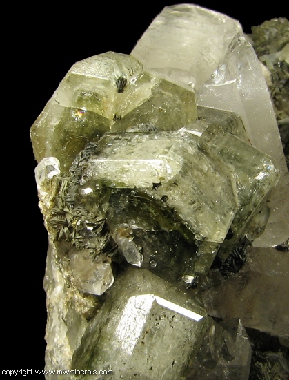 Mineral Specimen: Fluorapatite, Quartz and Mica Group from Panasqueira Mines, Panasqueira, Covilha, Castelo Branco District, Portugal