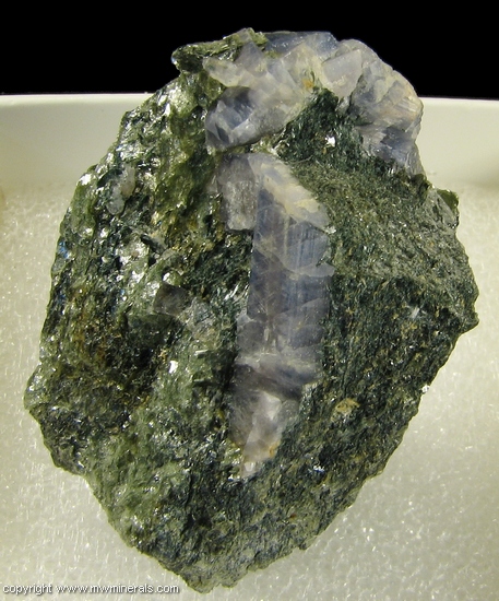 Mineral Specimen: Lawsonite from Reed Station, Tiburon Peninsula, Marin Co., California, USA