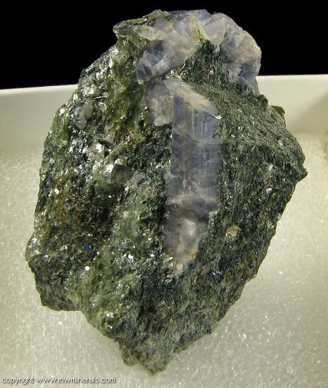 Mineral Specimen: Lawsonite from Reed Station, Tiburon Peninsula, Marin Co., California, USA