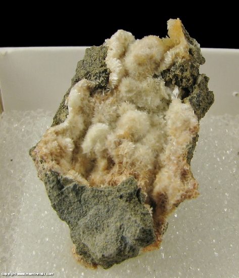 Mineral Specimen: Ferrierite from nspecified Ferrierite occurrence, Silver Mountain townsite area, Silver Mountain District, Alpine Co., California, USA