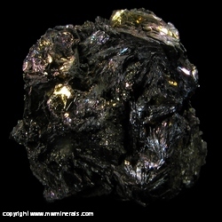 Minerals Specimen: Covellite from Butte District, Silver Bow Co., Montana, USA