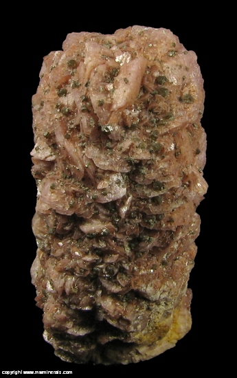 Mineral Specimen: Rhodochrosite Stalactite from Capillitas Mine, Andalgala Department, Catamarca, Argentina
