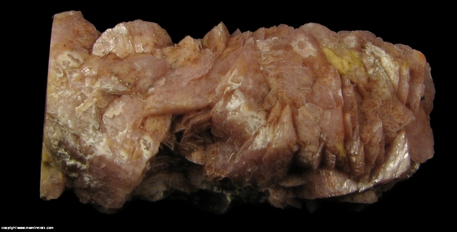Mineral Specimen: Rhodochrosite Stalactite from Capillitas Mine, Andalgala Department, Catamarca, Argentina