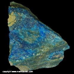 Minerals Specimen: Natural Chalcanthite from Joe Bishop, Red Canyon, White Canyon District, San Juan Co., Utah, USA