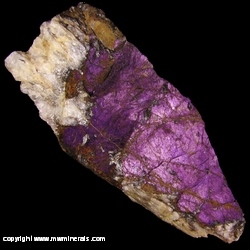 Minerals Specimen: Purpurite from Cameroon pegmatite, Goabeb Farm 63, Karibib District, Erongo Region, Namibia Minerals Specimen: Purpurite from Cameroon pegmatite, Goabeb Farm 63, Karibib District, Erongo Region, Namibia