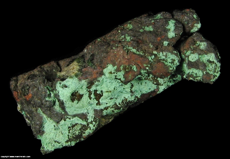 Mineral Specimen: Native Copper from Guaramano, Sao Luiz Gonzaga, Rio Grande do Sul, Brazil