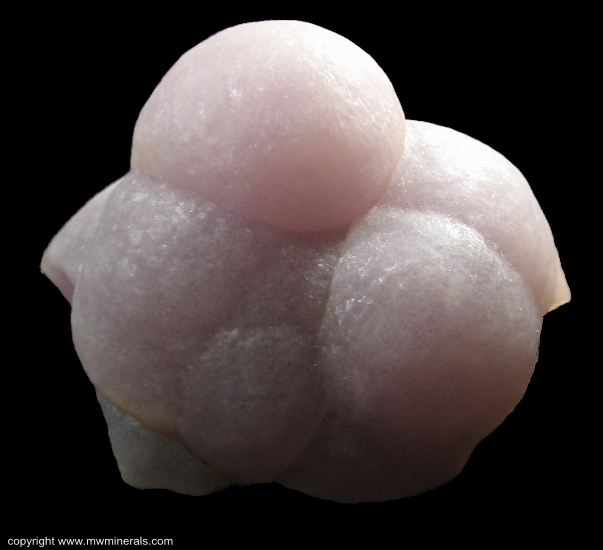 Mineral Specimen: Botryoidal Lilac Fluorite from Minggang Fluorite mine, Shihe District, Xinyang Prefecture, Henan Province, China