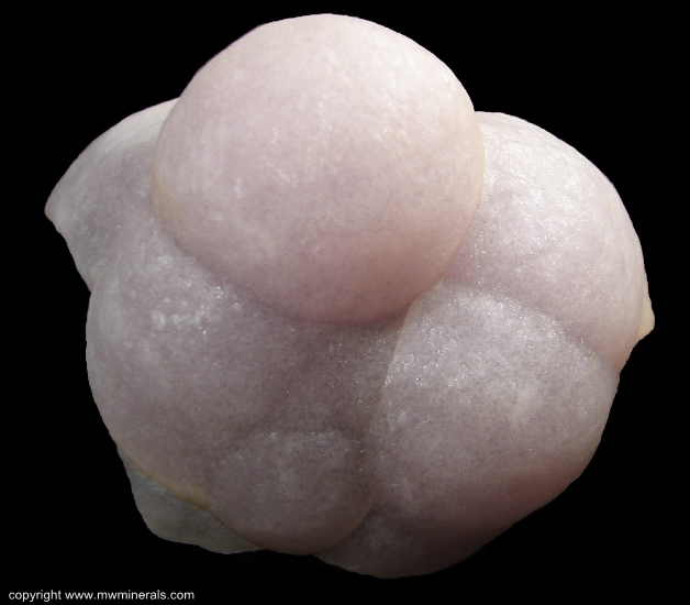 Mineral Specimen: Botryoidal Lilac Fluorite from Minggang Fluorite mine, Shihe District, Xinyang Prefecture, Henan Province, China