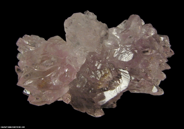 Mineral Specimen: Rose Quartz  Floater Crystals from Pitorra claim, Laranjeiras, Galileia, Doce valley, Minas Gerais, Brazil