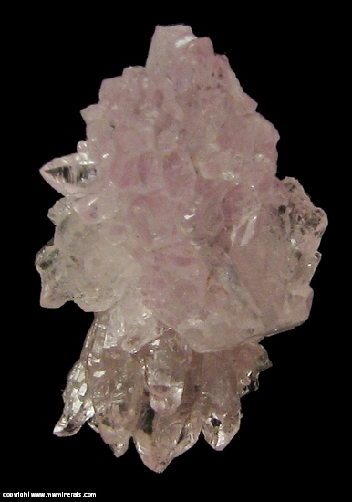 Mineral Specimen: Rose Quartz  Floater Crystals from Pitorra claim, Laranjeiras, Galileia, Doce valley, Minas Gerais, Brazil