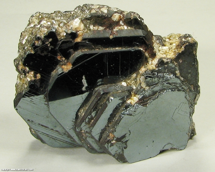 Mineral Specimen: Hematite Crystals from Rodrigo Silva, Ouro Preto, Minas Gerais
