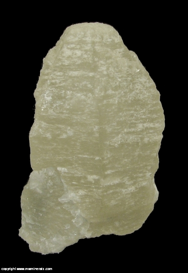 Mineral Specimen: Witherite Crystal from Minerva # 1 Mine, Cave-in-Rock, Hardin County, Illinois