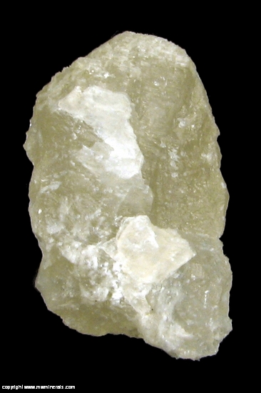 Mineral Specimen: Witherite Crystal from Minerva # 1 Mine, Cave-in-Rock, Hardin County, Illinois