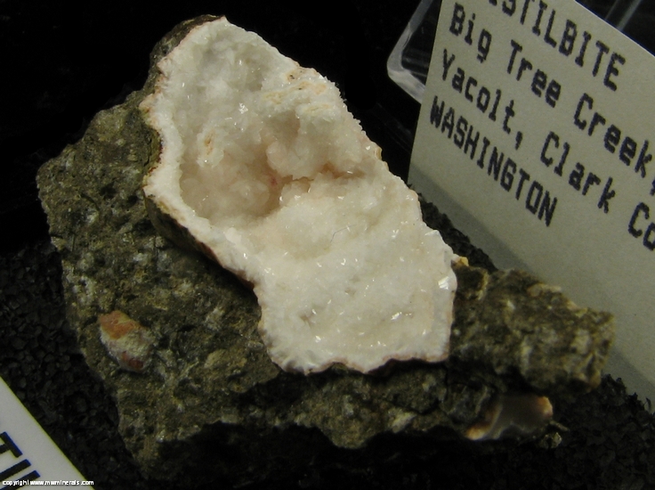 Mineral Specimen: Epistilbite from Big Tree Creek, Yacolt, Clark Co., Washington, USA