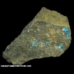 Minerals Specimen: Sampleite and Antlerite from Santa Catalina Mine, Caracoles, Sierra Gorda District, Antofagasta Province, Antofagasta Region, Chile